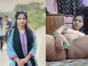 21yo viral Bengali college girl masturbating with bottle