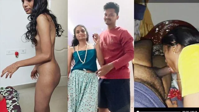 Desi Slim Wife Deep Sucking Cuckold Husband Anniversary